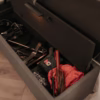 The Collector, open with tray and toys, angled